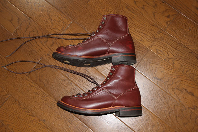 ☆ロンウルフ　LONE WOLF BOOTS 　CARPENTER カーペンター F01615 　US8（26ｃｍ）　ブラウン ☆_画像5