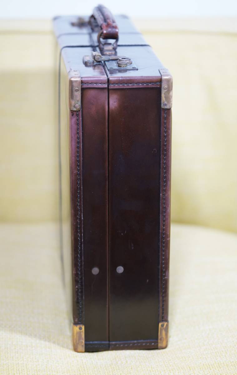 最高級本革製 CORDOVAN コードバンレザーアタッシュケース 最高級本革製 CORDOVAN コードバンレザーアタッシュケース