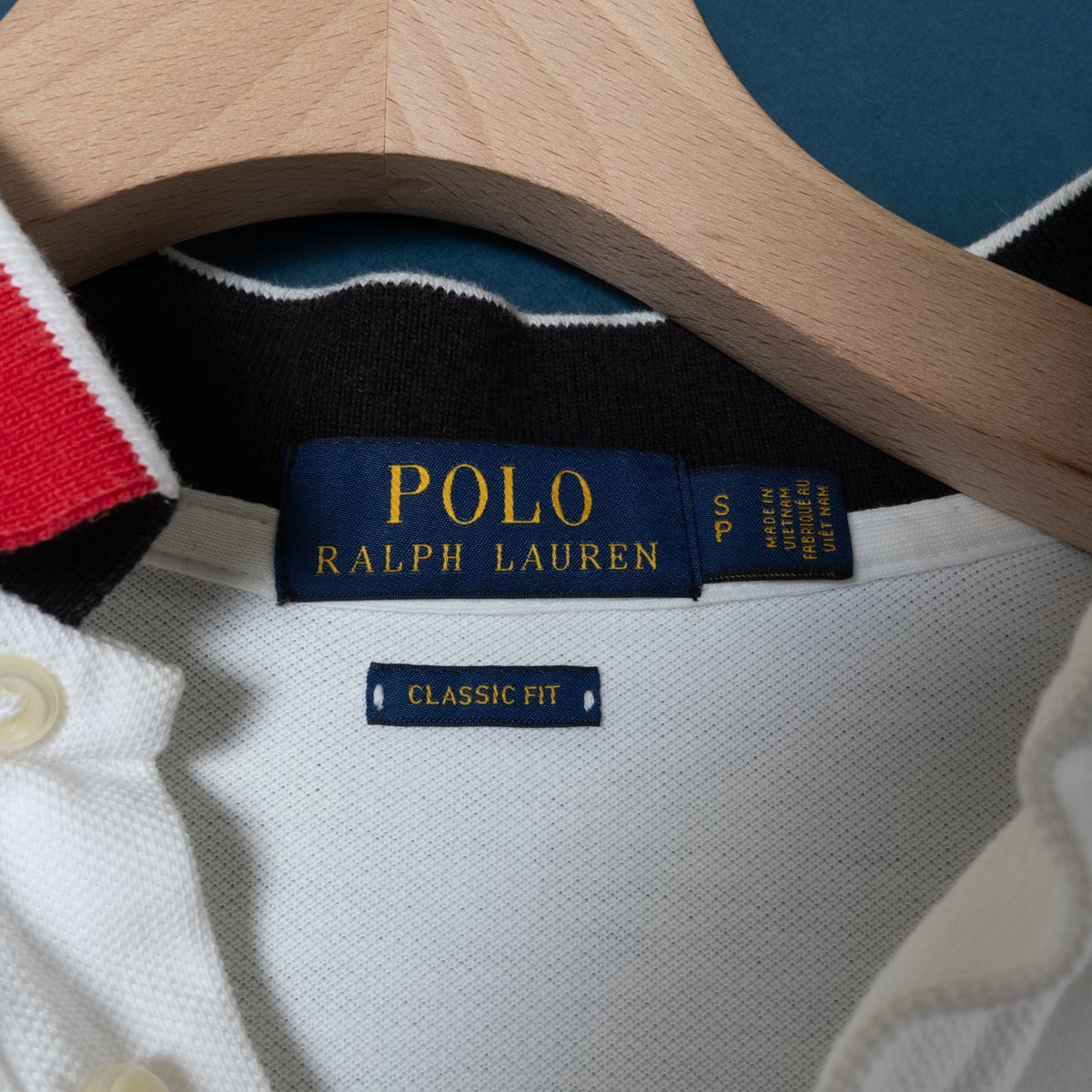 メール便◯ POLO RALPH LAUREN ポロ ラルフローレン ポロシャツ 半袖 トップス S/P 綿100% コットン ホワイト 白 アメカジ メンズ 春夏_画像2