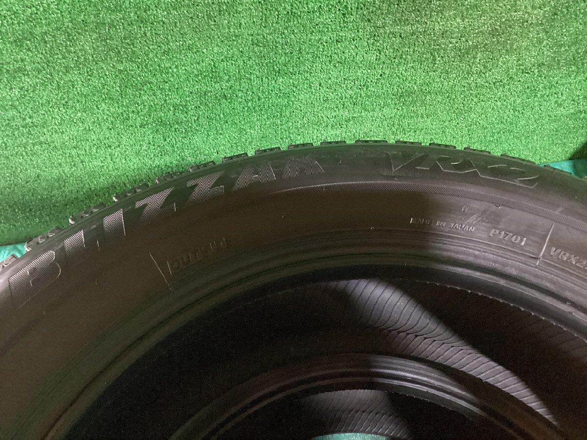 中古スタッドレスタイヤ ブリヂストン VRX2 195/60R15 88Q 2020年製 a-4000 C3-2-TK_画像8