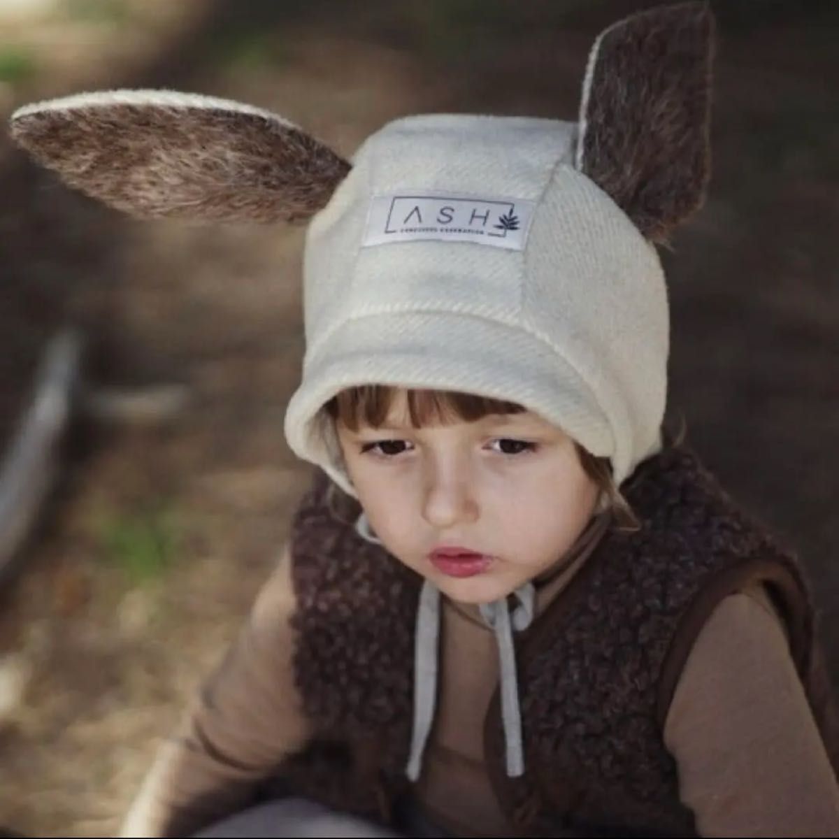 ash generation DUNES RABBIT BONNET 47 アッシュジェネレーション　ボンネット　うさ耳　ash