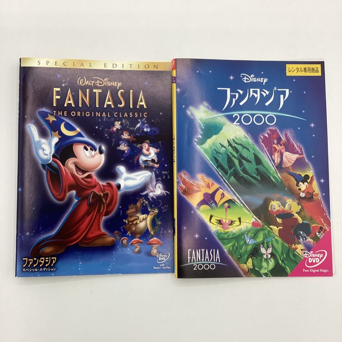 TF ファンタジア スペシャル・エディション&ファンタジア 2000 ★DVD★中古品★レンタル落ち_画像1