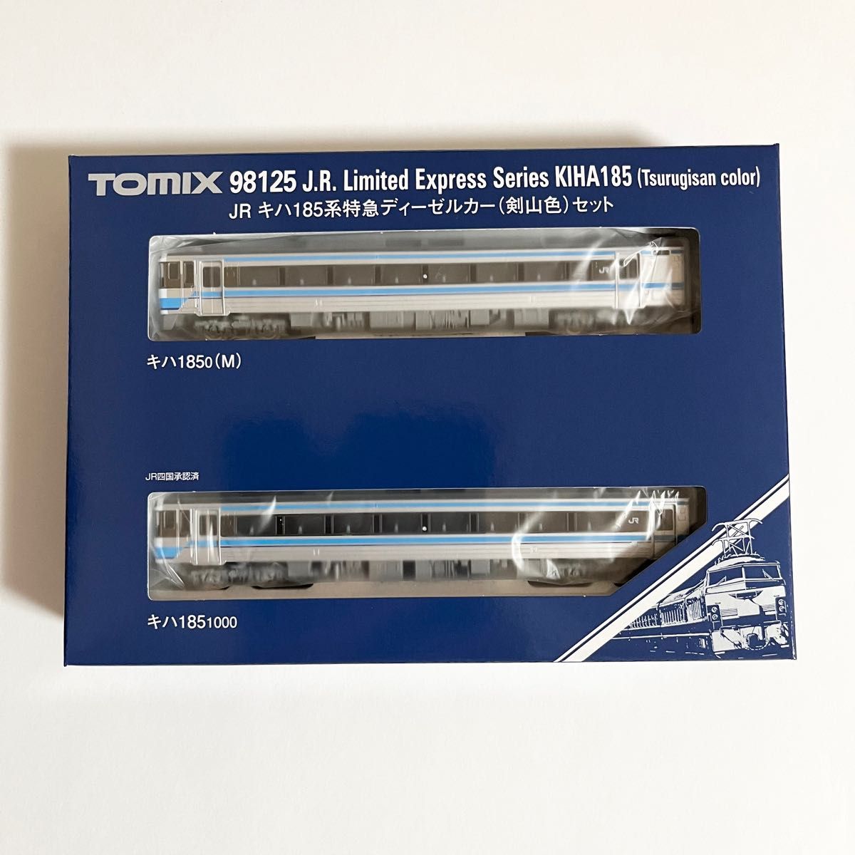 TOMIX 98125 JR キハ185系特急ディーゼルカー(剣山色)セット TOMIX 98125 JR キハ185系特急ディーゼルカー(剣山色)セット