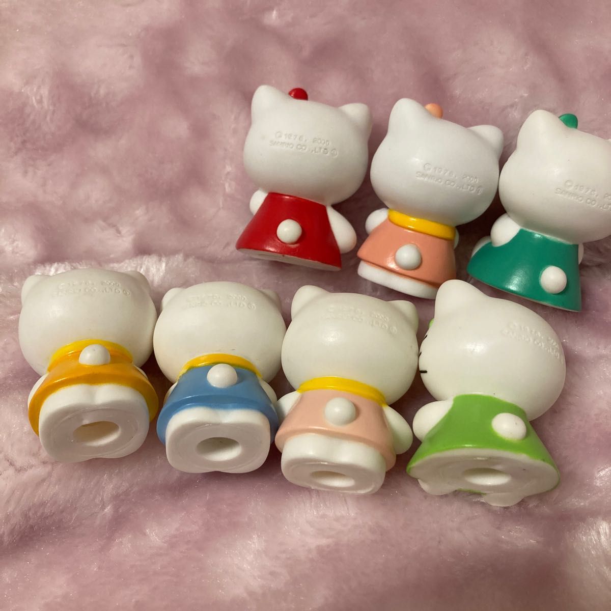 7つの キティちゃんの お人形です サンリオ ハローキティ 7つの キティちゃんの お人形です サンリオ ハローキティ