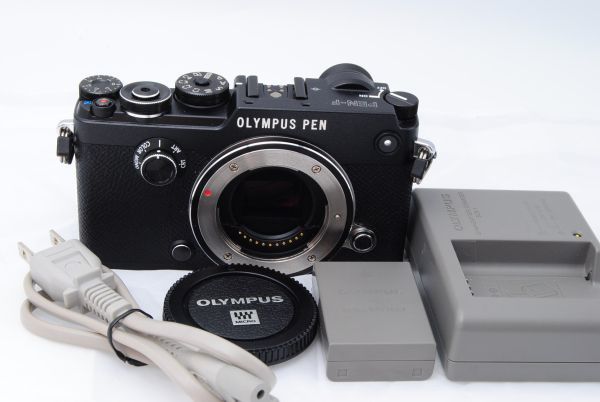 8685ショット！新品級 ★OLYMPUS ミラーレス一眼 PEN-F ブラック Body BLK ★ 20230923_B01AURIEIM_画像1