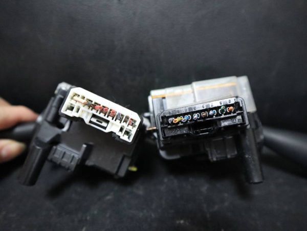 送料520円 【作動保証】 迅速発送 管理C46 ワゴンR MH21S MH22S MJ21S MJ22S ワイパー レバー ウインカー レバー ライト スイッチ_画像3