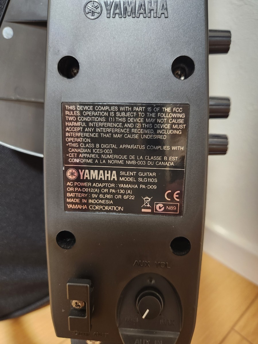 ★美品★YAMAHA サイレントギター SLG110S_画像6