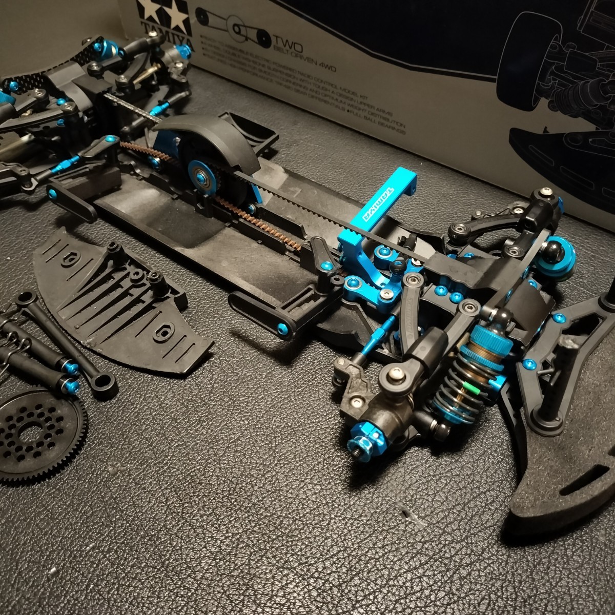 お買得】 TA08PROほぼフルオプション オールアルミビスチタンビス