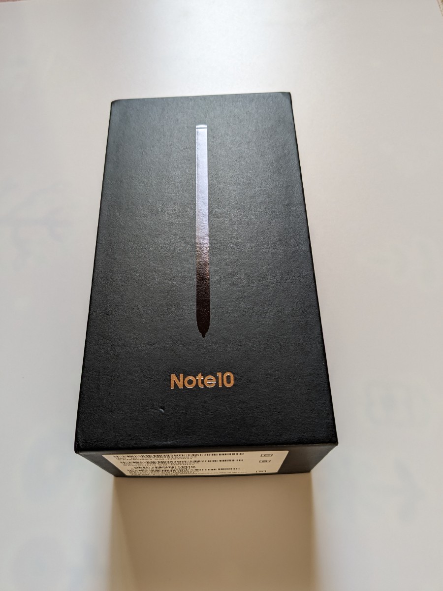 Galaxy Note10オーラブラック 256 GB SIMフリー-