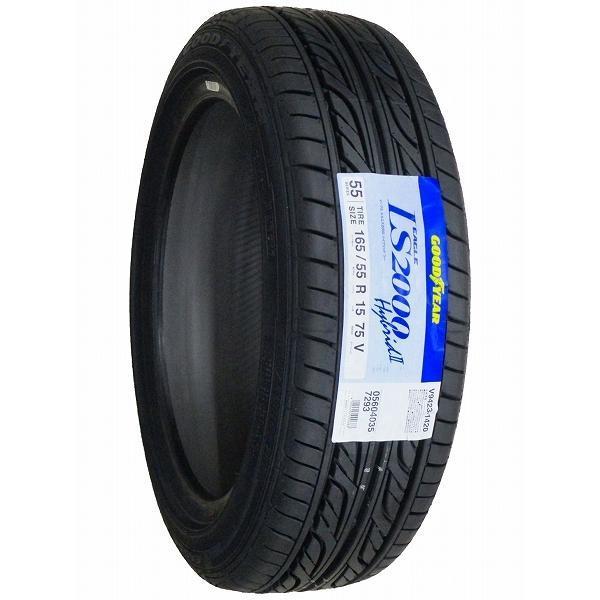 4本セット 165/55R15 2023年製造 新品サマータイヤ GOODYEAR EAGLE LS2000 Hybrid2 165/55/15_画像3