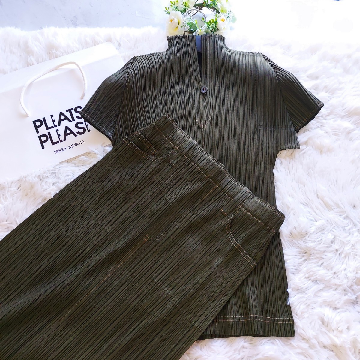 希少カラープリーツプリーズ PLEATS PLEASE ISSEY MIYAKE イッセイ