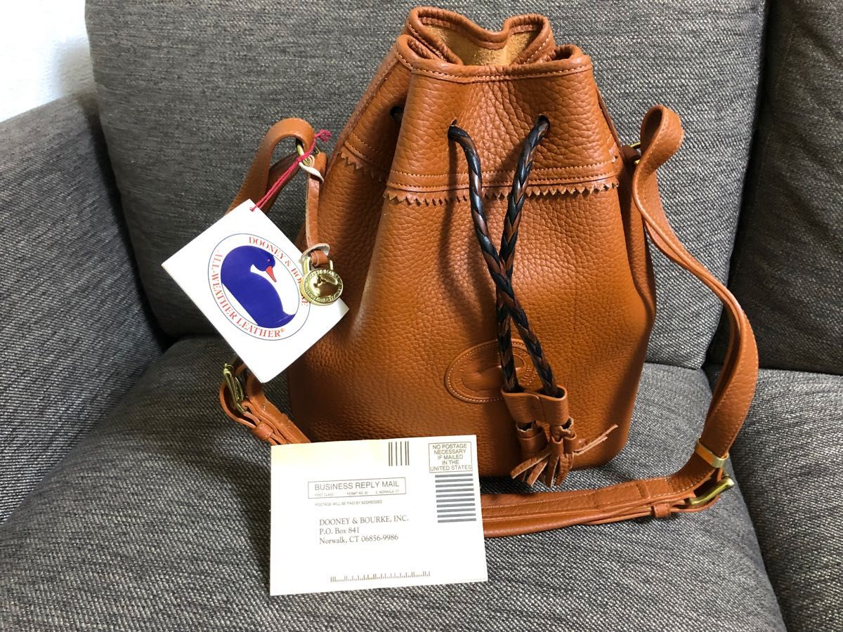 ドゥーニー アンド バーク★巾着ショルダーバッグ新品未使用品 DOONEY&BOURKE