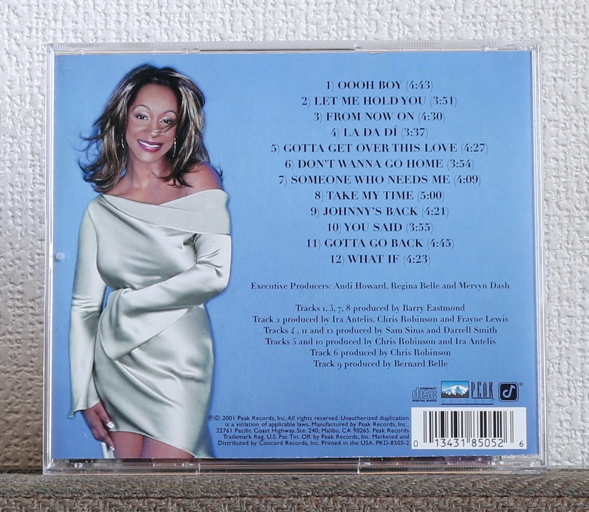 品薄/CD/グラミー賞候補作/レジーナ・ベル/Regina Belle/グレン・ジョーンズ/Glenn Jones/MC ライト/MC Lyte/This Is Regina/Peak/Concord_画像2