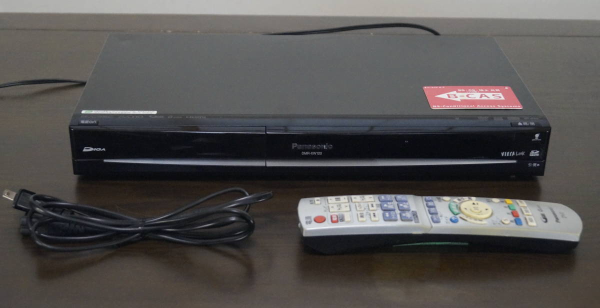 大きい割引 ☆PANASONIC DMR-XW120☆HDDを1TBに増強済み☆ HDD内蔵