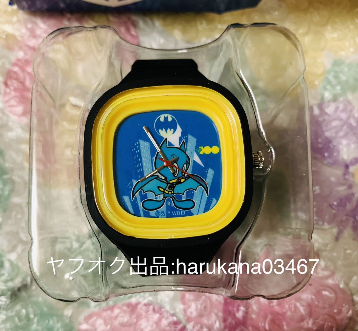  unused not for sale Tweetytui- tea Badmanbado man collaboration silicon watch wristwatch wa-na- Brothers 100 anniversary commemoration gift 