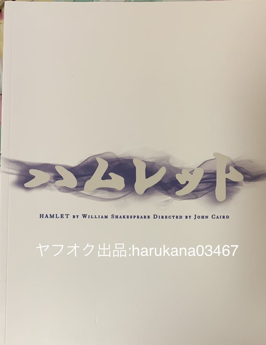 舞台 ハムレット　パンフレット　2017年　 内野聖陽/貫地谷しほり/北村有起哉/加藤和樹/國村隼/浅野ゆう子/村井國夫/今拓哉/山口馬木也_画像10