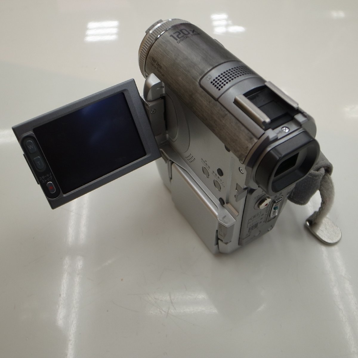 A312 SONY ソニー DCR-PC350 2004年製 HANDYCAM デジタルビデオカメラレコーダー ジャンク_画像4