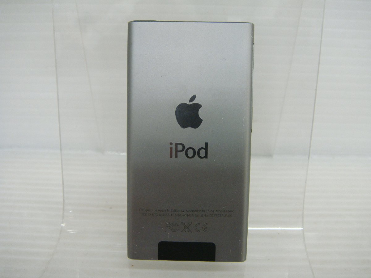 A551T アップル Apple iPod nano ME971J 第7世代 前期 スペースグレー 16GB A1446_画像3