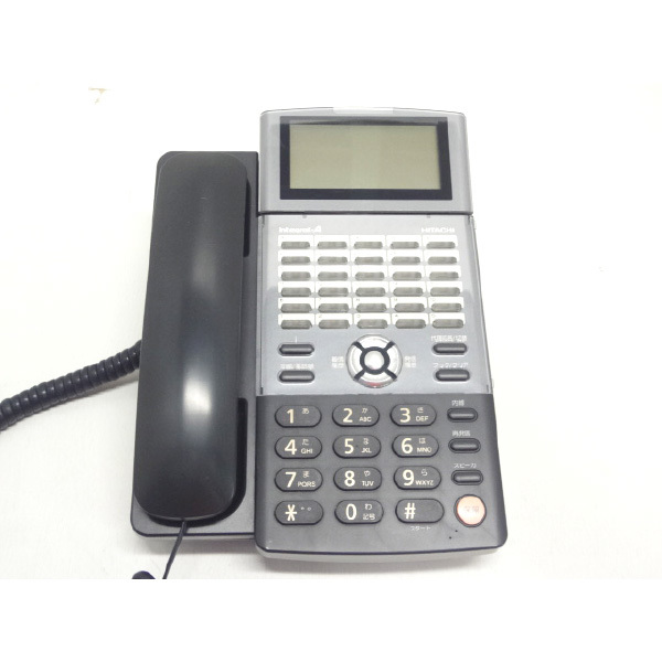 ビジネスフォン ビジネスホン 日立製 ET-30iA-SD iAシリーズ 30ボタン標準電話機 中古 JP-043418B_画像4
