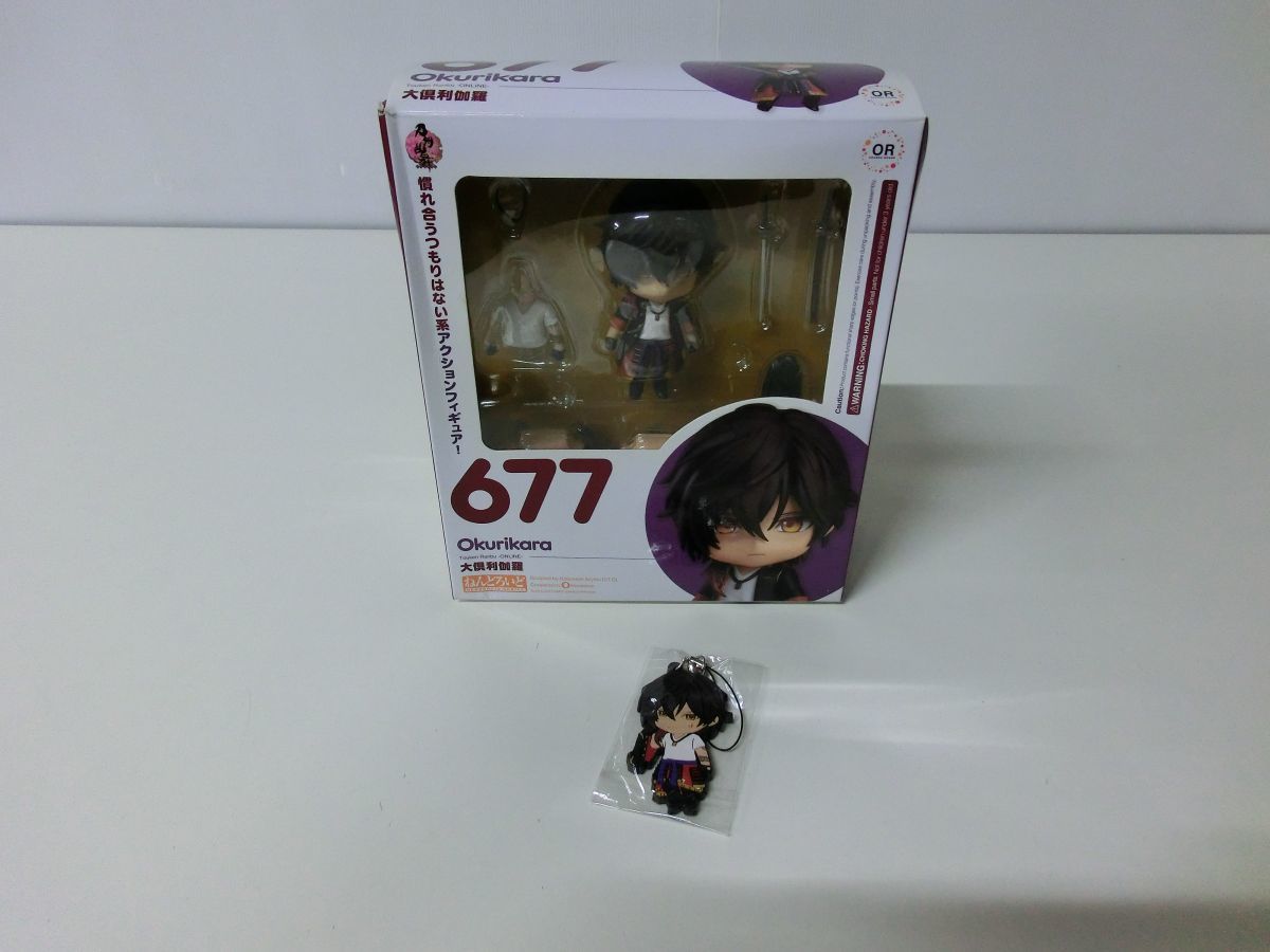 刀剣乱舞 大倶利伽羅 ねんどろいど ※ラバーストラップ付き_画像1