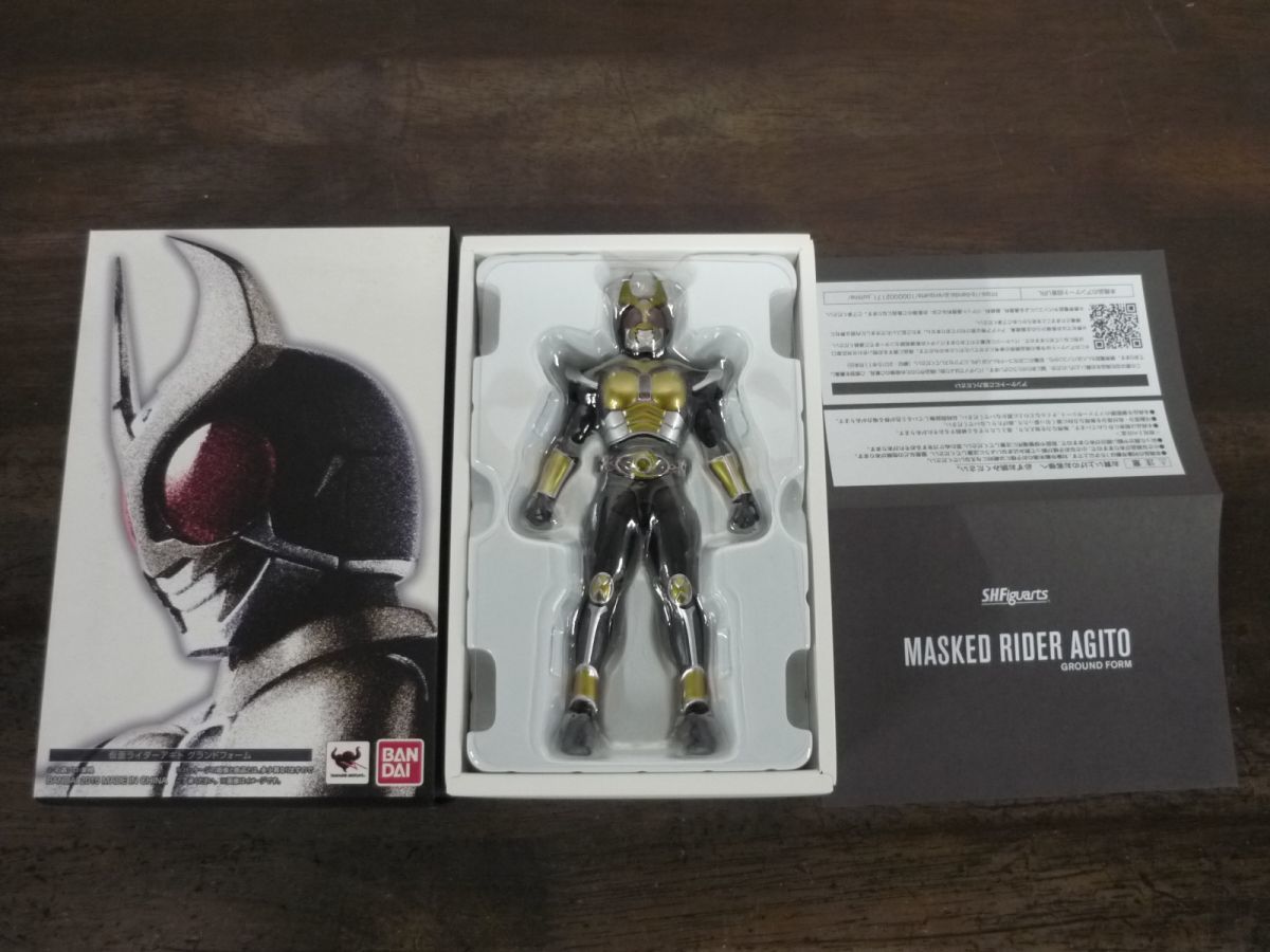 S.H.Figuarts( подлинный . гравюра производства закон ) Kamen Rider Agito Grand пена фигурка вскрыть товар 