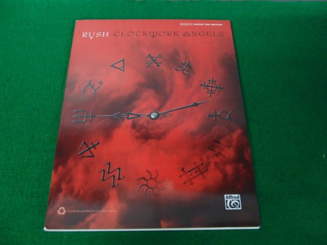 Rush Clockwork Angels Authentic Guitar Tab Edition 輸入版楽譜_画像1