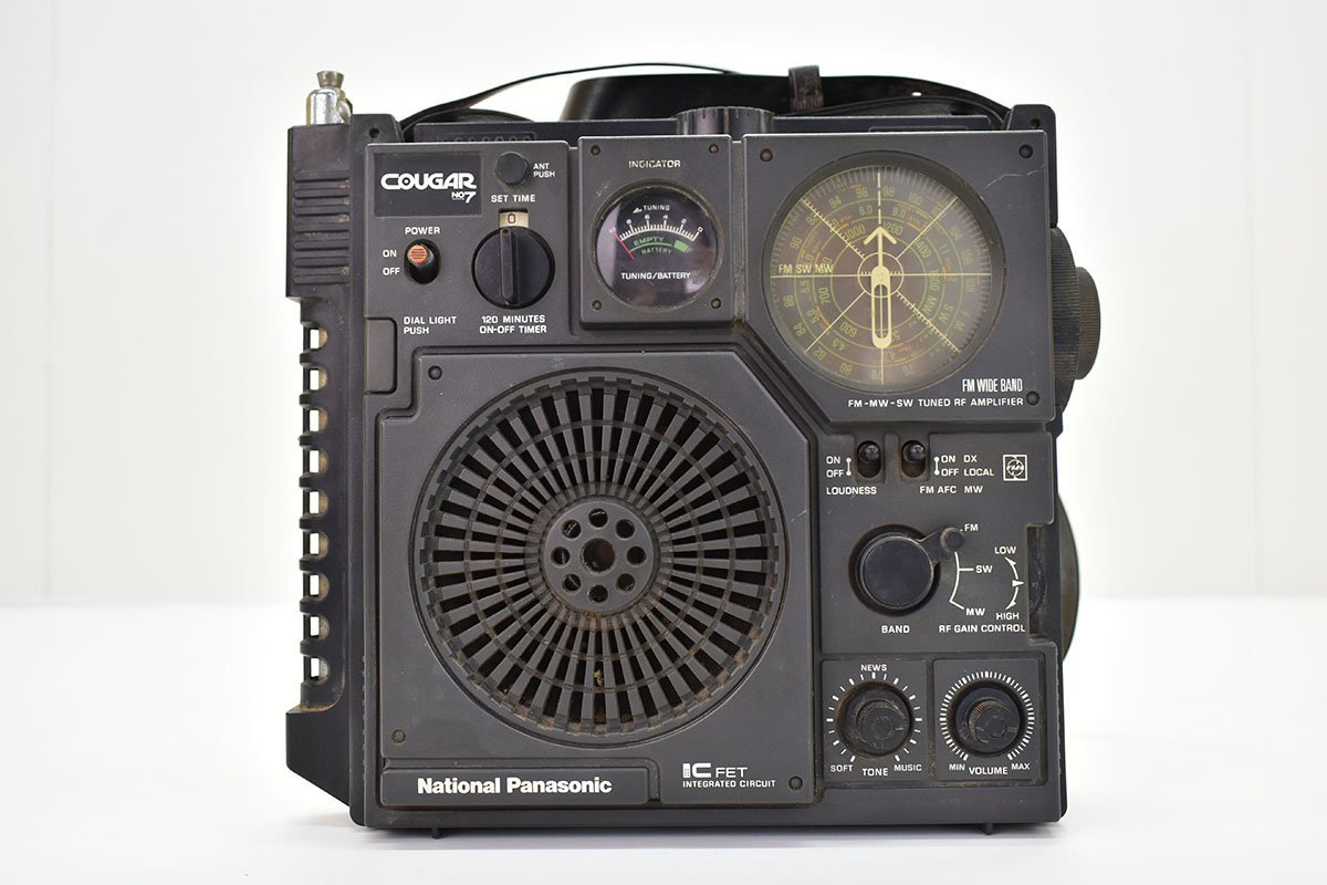 ナショナル（Panasonic） クーガーNo.7 ラジオ（狙えクーガー）-