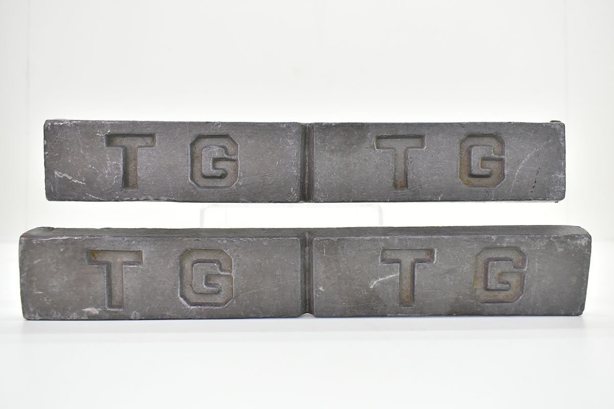 TGメタル 純鉛 インゴット オーディオ用 スタビライザー 約2.5kg×2 FG-02 [錘][重り][防振][k1]10M_画像1