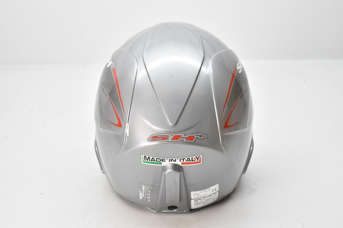 SH+ スキー スノーボード 用 ヘルメット EX-1 EVO III シルバー 58cm 元箱付[SHplus][スノボー][ウィンタースポーツ][Mサイズ]H_画像5
