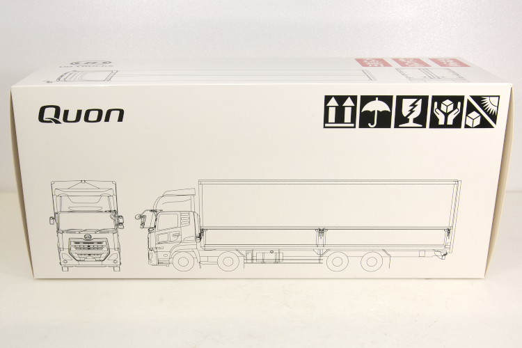 京商 UDトラックス特注 1/43 クオン CG ハイルーフ UD TRUCKS Heavy