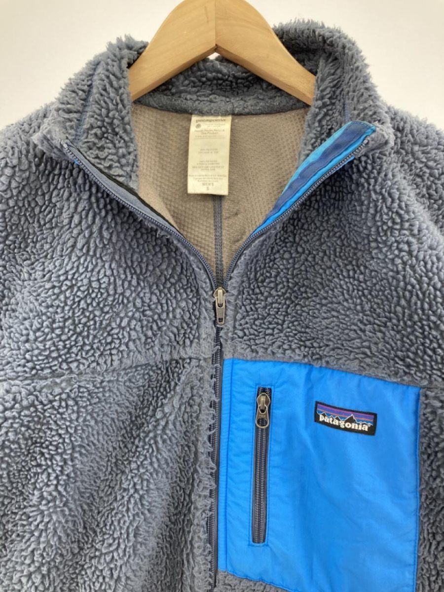 Patagonia パタゴニア ボア ジップアップ ジャケット sizeS/ブルーグレー ◇■◎ ☆ dja2 メンズの画像2