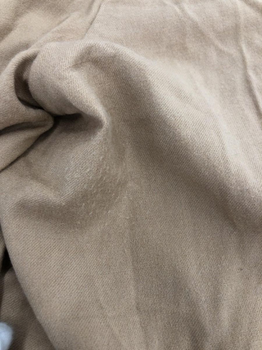 UNTITLED Untitled wool . gaucho pants size1/ beige *# * djc3 lady's 