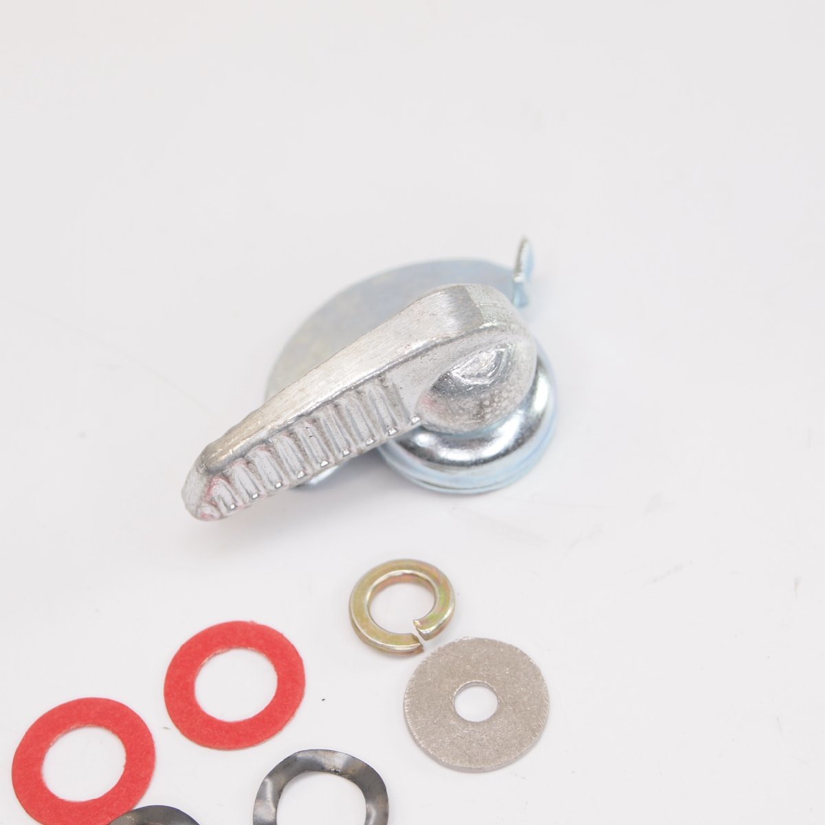 Lock Lever sidepanel for Vespa 50s 100 ET3 90 ベスパ サイドカバー サイドパネル ロックレバー_画像2