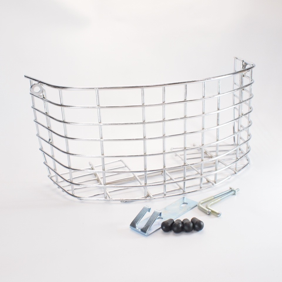 Luggage Basket for Vespa 50s 100 ET3 ベスパ ワイヤー フロントバスケット ビンテージスモール系_画像1