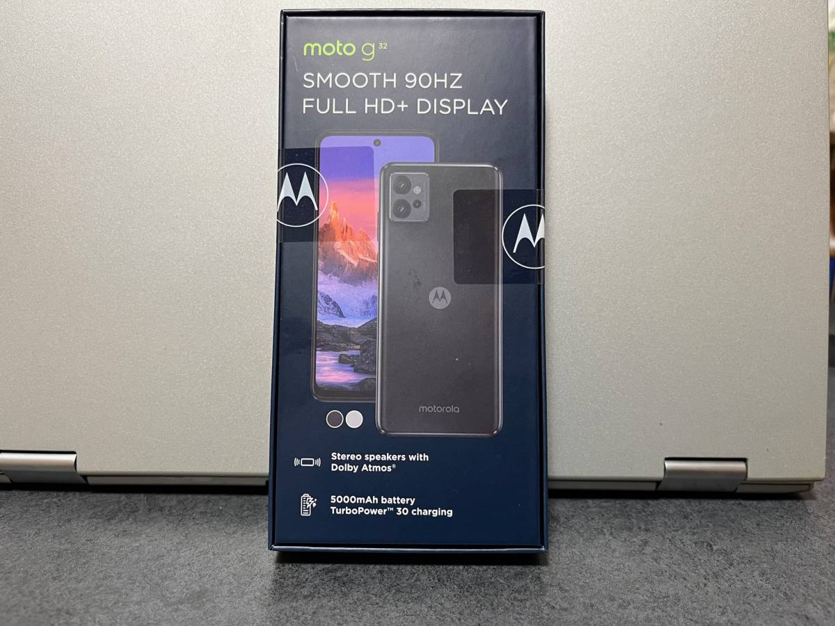 未開封・新品】moto g32 motorola ミネラルグレイ SiMフリー