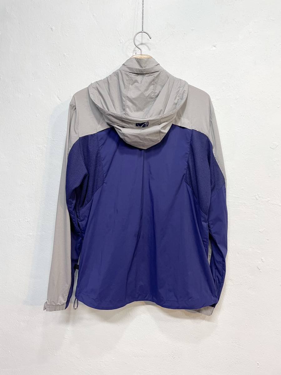 (T100) MILLET WINDBREAKER JACKET ウィンドブレーカー ジャケット メンズ L サイズ 正規品_画像4