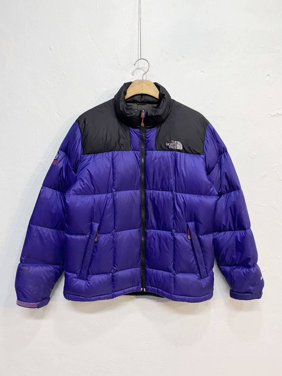 (T271 ) THE NORTH FACE 800+SUMMIT ノースフェイス ローツェ ダウンジャケット サミットシリーズ ヌプシ. メンズ L サイズ 正規品 _画像1