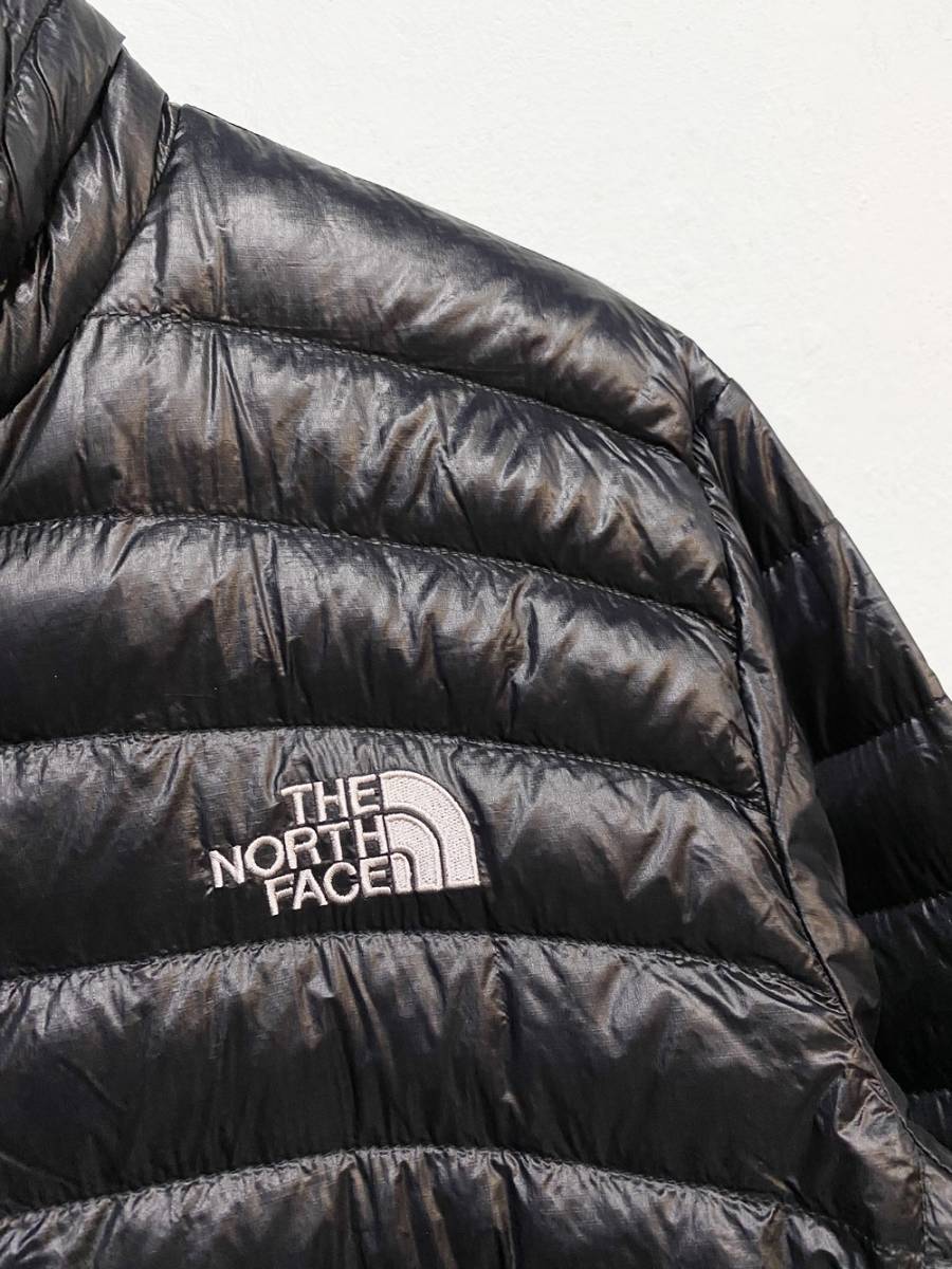 (T307 ) THE NORTH FACE 800+SUMMIT ノースフェイス ローツェ ダウンジャケット サミットシリーズ ヌプシ. メンズ M サイズ 正規品 _画像2