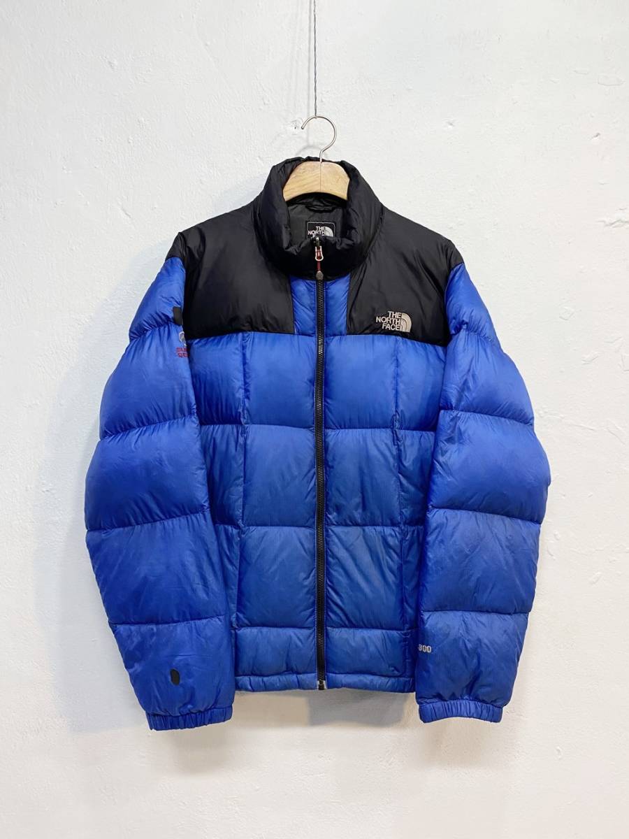 (T333 ) THE NORTH FACE 800+SUMMIT ノースフェイス ローツェ ダウンジャケット サミットシリーズ ヌプシ. メンズ XL サイズ 正規品 _画像1