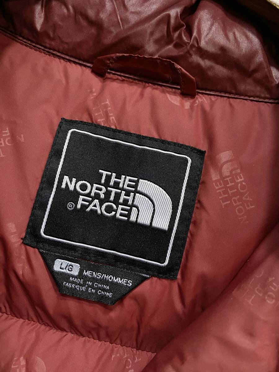 (T460 ) THE NORTH FACE 900+SUMMIT ノースフェイス ローツェ ダウンジャケット サミットシリーズ ヌプシ. メンズ L サイズ 正規品 _画像5