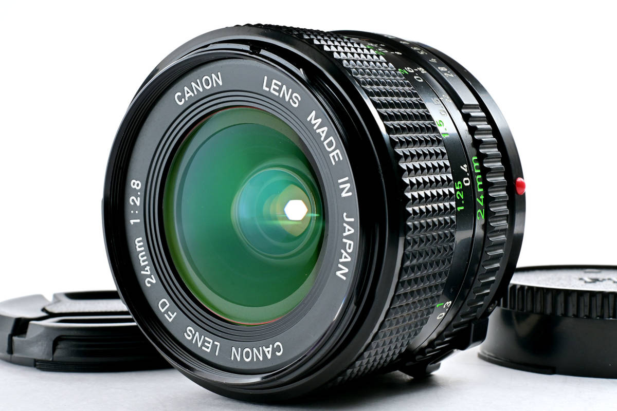 ■ 美品 Canon New FD 24mm F2.8 キヤノン テスト撮影済　#22 9-5