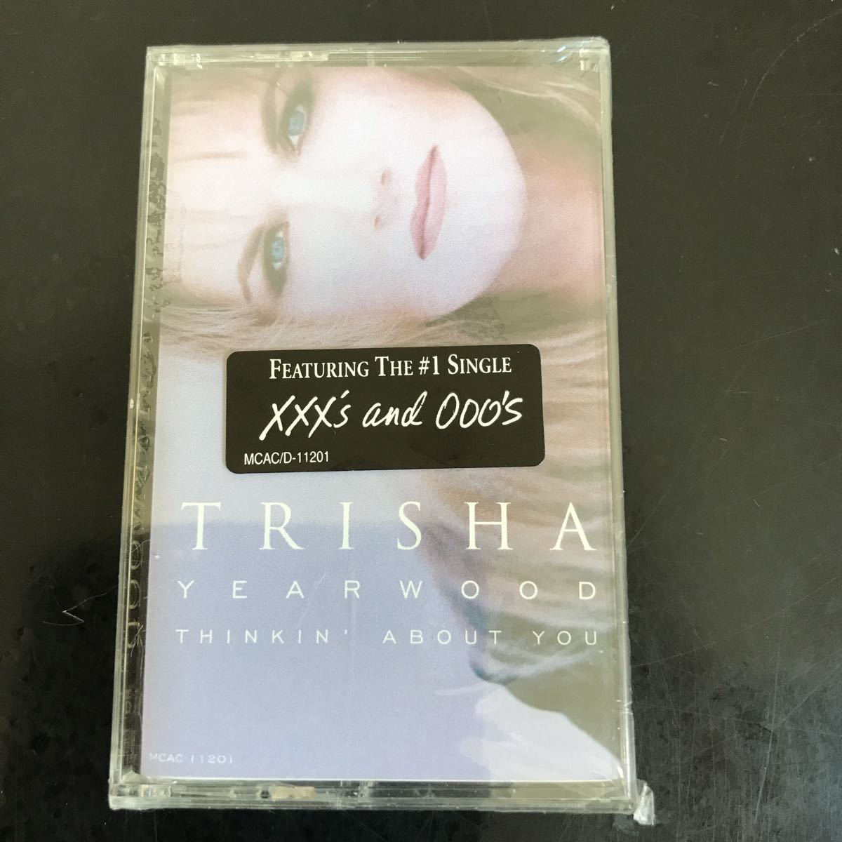 カセットテープ☆輸入盤☆洋楽☆TRISHA YERWOOD 「THINKIN' ABOUT YOU_画像1