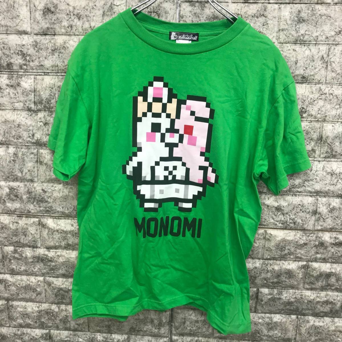 Paypayフリマ スーパーダンガンロンパ２ モノミ 半袖tシャツ グリーン Mサイズ