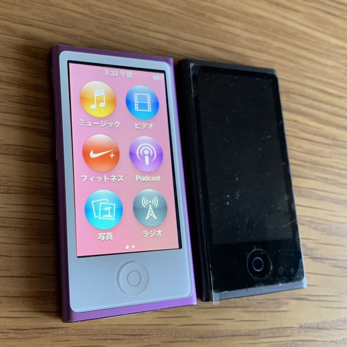 Apple アップル iPod Nano 16GB 第7世代 ジャンクまとめ2個セット売り Apple A1446 _画像2