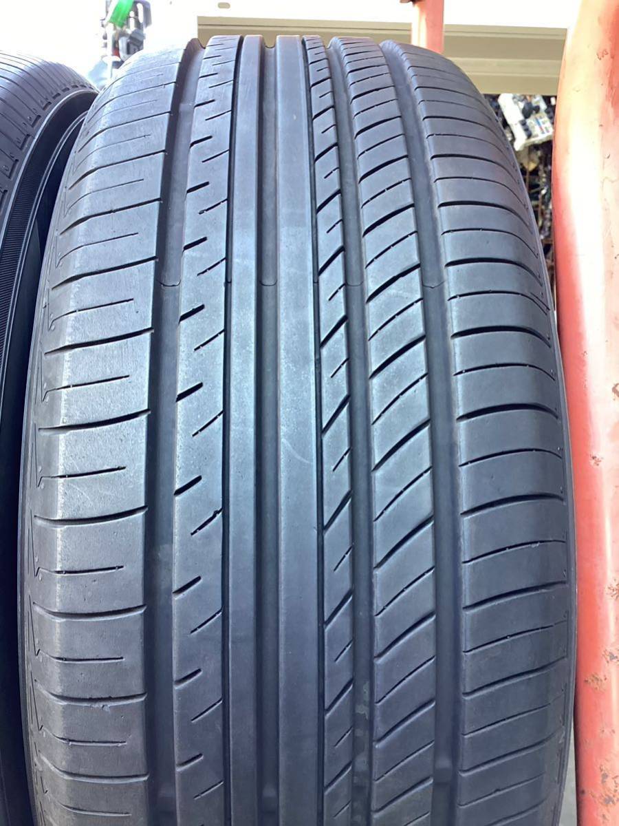 225/55R17 97W 4本 ヨコハマ アドバン デシベル V552 2022年 中古　(101607K1604) ADVAN dB 静音 高級 プレミアム レグノ ビューロ_画像5