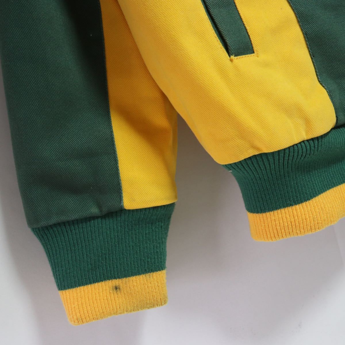 希少【NFL】GREEN BAY PACKERS/刺繍/スタジャン/キルティング ジャケット ブルゾン_画像7