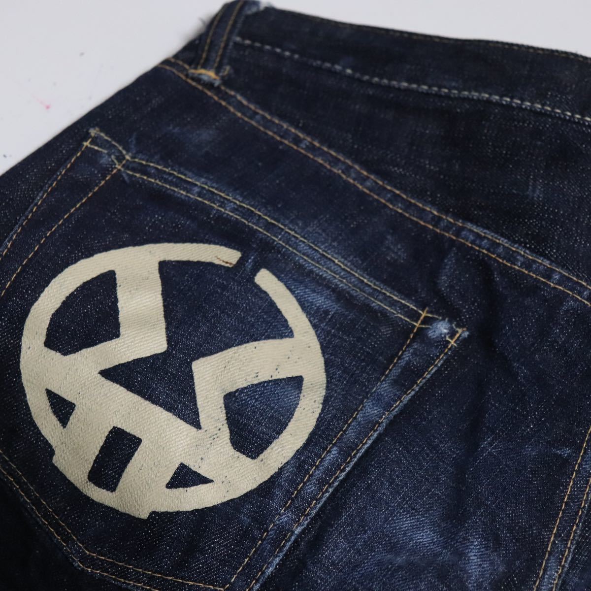  редкий [PHERROW\'S]SHIBUYA JEANS/LIMITED/DENIM PANTS/ Fellows .. Denim 