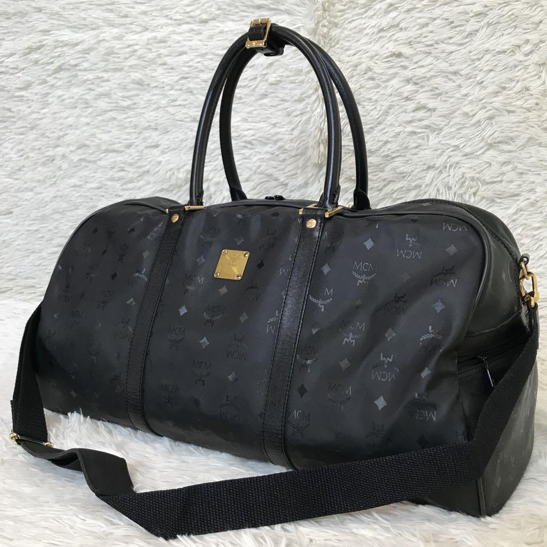 極美品 MCM ボストンバッグ 2way ヴィセトス柄 モノグラム 大容量