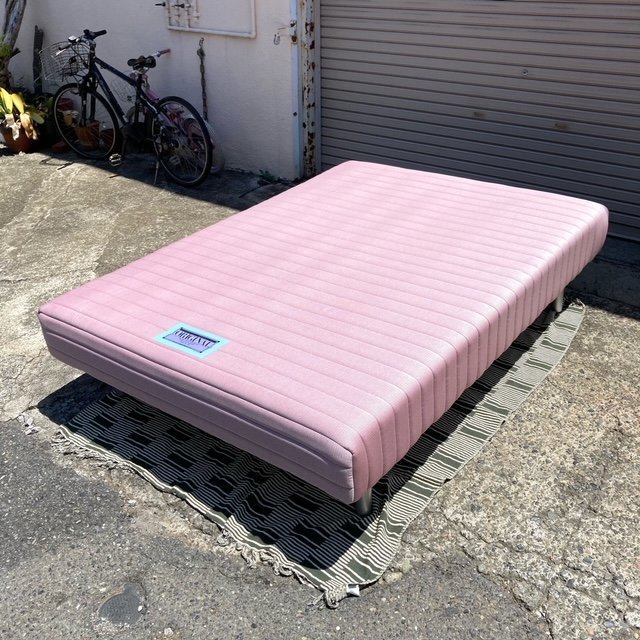 FRANCE BED フランスベッド ミハシー ダブルベッド レッド 1410×1960
