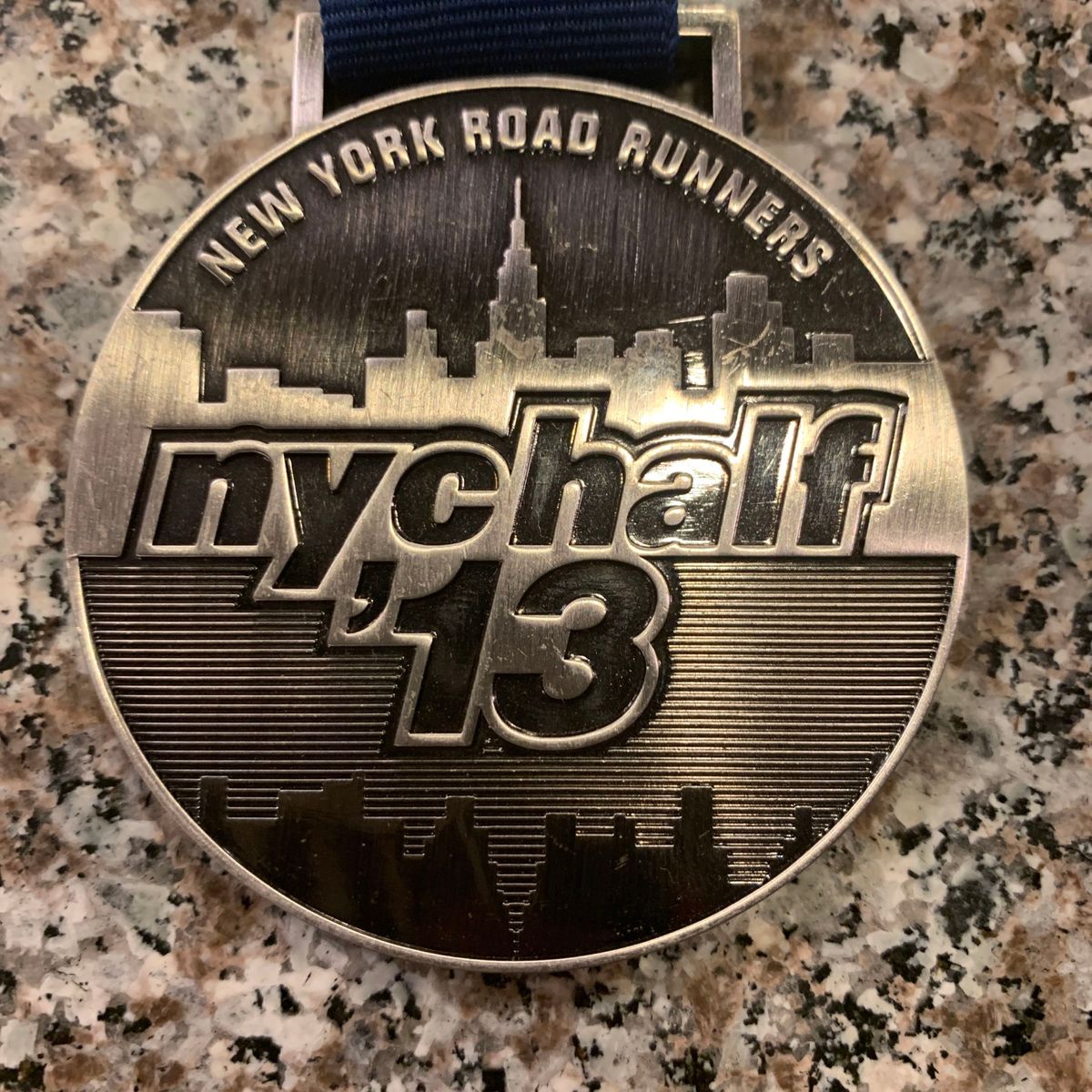 ニューヨークシティハーフマラソン　完走メダル　2個セット